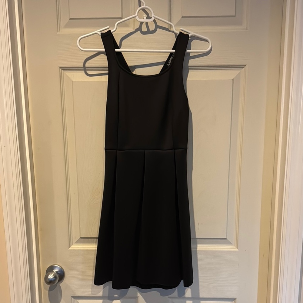 Express Black Sleeveless Dress